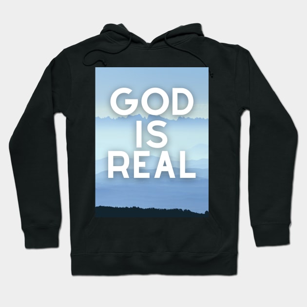 God Is ReaL Collection Hoodie by  MrGentleman Lifestyle Podcast Store